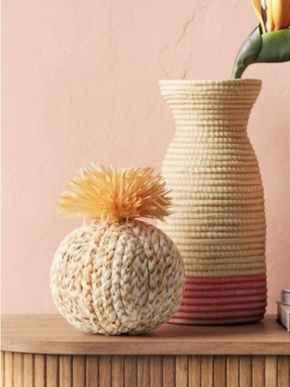 Opalhouse Decorative woven pumpkin Decor